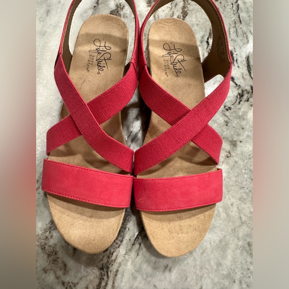 Life Stride Comfort Wedge Sandal $25